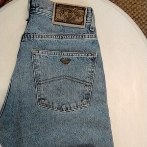 Armani Men's Jeans in Light Blue